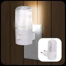 Kit 2 Luminária Tomada Abajur Led Mini Luz Noturna Bivolt