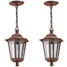 Kit 2 Luminárias de Teto Lustre Pendente Retrô Sala de Estar Grega Cristal Dital Marrom Iluminação Kit 2 Luminárias de Teto Lustre Pendente Retrô Sala de Estar Grega Cristal Dital Marrom Iluminação