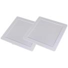 Kit 2 Luminárias Plafon LED Quadrado de Embutir 18W - 6500K (520,0010) - Noll LED