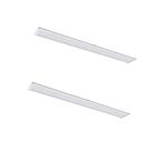 Kit 2 Luminárias TL Slim 30 Sobrepor Branco - Taschibra 6.500K 70w