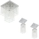 Kit 2 Lustres Clearcrillic Quadrado + Marrycrilic Oferta!!