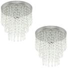 Kit 2 Lustres De Cristal Acrilico Manucrillic Maravilhoso!