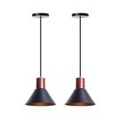 Kit 2 Lustres Pendente Costa Rica 17cm Mesa Balcão Gourmet