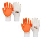 Kit 2 Luvas De Malha Vulcanizada Gladiador Orange Volk