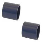 Kit 2 Luvas União Soldar Fêmea Pvc-u Pn-16 50mm Cepex
