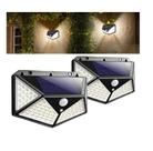 Kit 2 Luz Solar Externa Com Sensor de Movimento Decoração Jardim Kit 2 Luz Solar Externa Com Sensor de Movimento Decoração Jardim