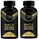 Kit 2 Ma ca Perua na Negra Pura Premium 500mg 120 Cáps