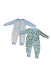 Kit 2 Macacão Bebê Roupinha De Criança Inverno Meia Estação