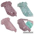 Kit 2 Macacão Soft Longo Frio Menina Inverno Infantil 1 2 3