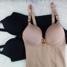 Kit 2 Macaquinho Cintas Body Modelador Bojo Estruturado Luxo