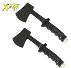Kit 2 Machadinhos Tático Xingu XV2560 - Cabo Emborrachado com Bainha