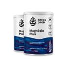 Kit 2 Magnésio Plus 4 magnésios Ocean Drop Vegano 180 Cápsulas Kit 2 Magnésio Plus 4 magnésios Ocean Drop Vegano 180 Cápsulas