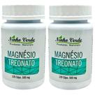 Kit 2 Magnésio Treonato 240 Cápsulas - Ninho Verde
