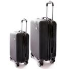 Kit 2 Mala de Viagem AC32 Media e Grande c/ 4 rodas 360º