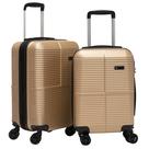 Kit 2 Malas de Viagem de Bordo Expansível 10kg com rodas 360