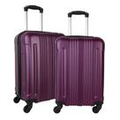 Kit 2 Malas De Viagem Fibra C/rodinha 360 P/pp Bordo
