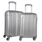 Kit 2 Malas De Viagem Fibra C/rodinha 360 P/pp Bordo