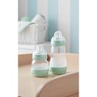 Kit 2 Mamadeiras Anti-Cólica 130/260ml Azul Seguras
