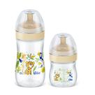 Kit 2 Mamadeiras Bico Látex Lillo Evolution Redondo Macio e Flexível Fase 1 e Fase 2 150mL 300mL com Válvula Integrada Air System 0+ meses