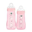 Kit 2 Mamadeiras MAM Easy Active Rosa