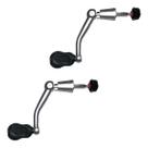 Kit 2 Manivela Bracinho Cabo Universal Molinete - Lamazon