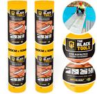 Kit 2 Manta Asfaltica Auto Adesiva Aluminizada 90cm X 10m