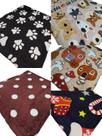 Kit 2 Mantas Capas Pet Com Elástico Veste até 60x90 Protetor de Caminhas Colchonetes Almofadas