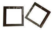 Kit 2 Mão Francesa Quadrada 20cm Ferro Industrial Suporte