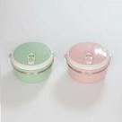 KIT 2 Marmita Térmica Plástico Inox 700ml Lunch Box