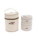 Kit 2 Marmitas Redonda Alimentos + Bolsa Térmica exercício funcional