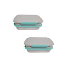 Kit 2 Marmiteira P/ Marmiquent Light Bege Izumi
