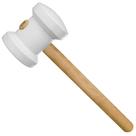 Kit 2 Martelos de Borracha 60mm Branco Azulejista Ref. 32755 - Max