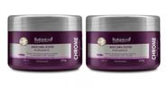 Kit 2 Máscara Chrome Matizador Bothânico Hair 250g