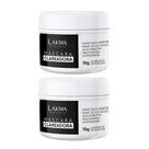 Kit 2 Máscara Clareadora Facial Antidade Esfoliante 10g Lakma