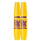 Kit 2 Máscara de Cílios Maybelline Colossal Lavável Preto Kit 2 Máscara de Cílios Maybelline Colossal Lavável Preto