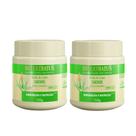 Kit 2 Máscara de Hidratação Capilar Cachos Babosa Macadâmia Nutrição Creme 250g Bio Extratus