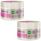 Kit 2 Mascara Hidratante Apse Apice Cachos Nutritiva Capilar Vegano Profissional 300g