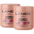 Kit 2 Máscara Profissional Vegana Infarto Dos Fios 500g