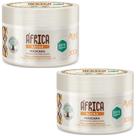 Kit 2 Mascara Restauradora Capilar África Baobá Nutrição Cabelos Com Curvatura Vegano Apse 300g