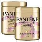 Kit 2 Máscaras De Tratamento Pantene Colágeno 550ml