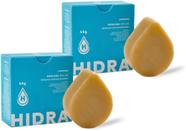Kit 2 Máscaras Nutritivas Sólidas em barra 45g - hidratação profunda - Hidratei