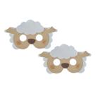 Kit 2 Máscaras Ovelhinhas Infantil Kit 2 Máscaras Ovelhinhas Infantil