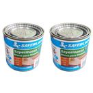 Kit 2 Massa F12 380g Mogno Sayerlack Madeira Acabamento Profissional Retoques Móveis Pisos Portas