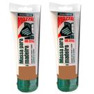 Kit 2 Massa Madeira Correção Montana 220g Castanho