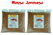 Kit 2 Massas Japonesa Tilajapa Para Pesca de Tilápias 2x500g