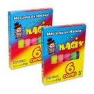 Kit 2 Massinha De Modelar 6 Cores Magix 65g Multicolor Kit 2 Massinha De Modelar 6 Cores Magix 65g Multicolor