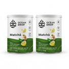 Kit 2 Matchá Chá Verde em Pó Ocean Drop Limão e Gengibre Kit 2 Matchá Chá Verde em Pó Ocean Drop Limão e Gengibre