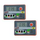 Kit 2 Megôhmetro Digital Faixa 1000V E 2000 Mohms Medidor Resistência Isolação Mi-390 Portátil Instrutherm Com Estojo