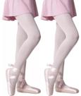 Kit 2 Meia Calça Selene Ballet e Sapateado Fio 40 Jazz Infantil Kit 2 Meia Calça Selene Ballet e Sapateado Fio 40 Jazz Infantil