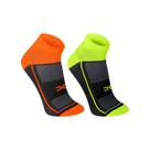 Kit 2 Meia esportiva tecnologia anatomica mais confortável alta performance